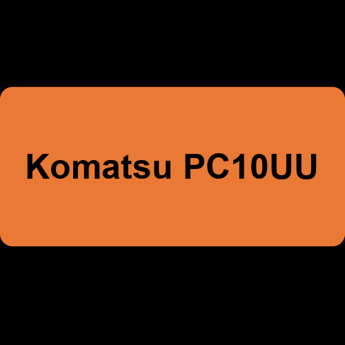 Komatsu PC10UU